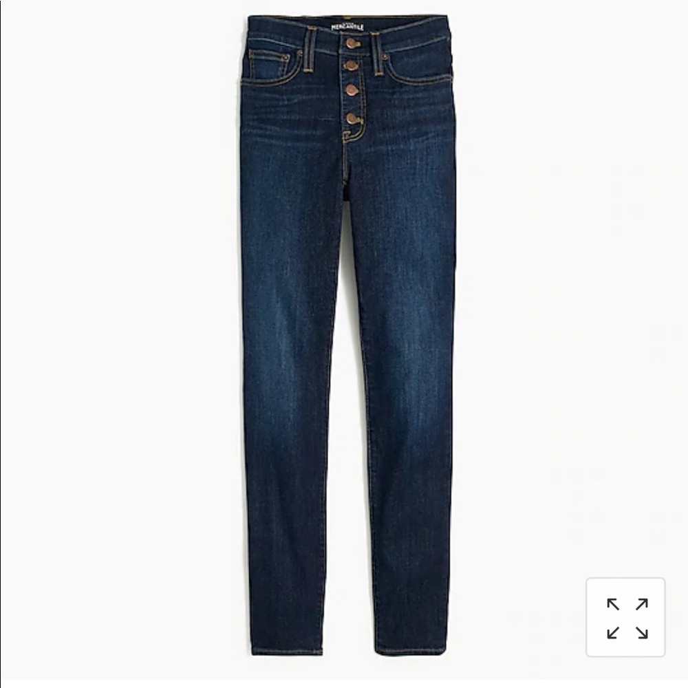 J. Crew high rise skinny jeans